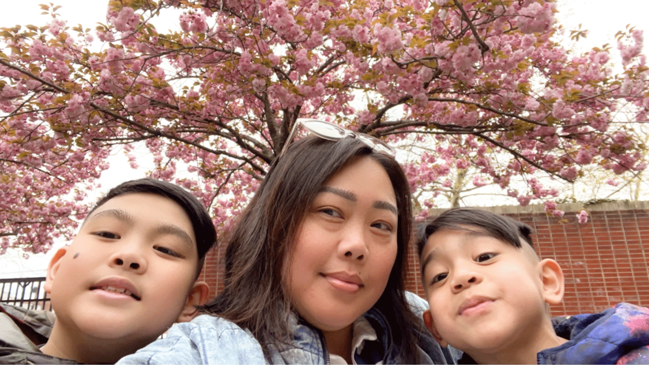 Mother's Day (2022); featuring Christine Resuma and children
