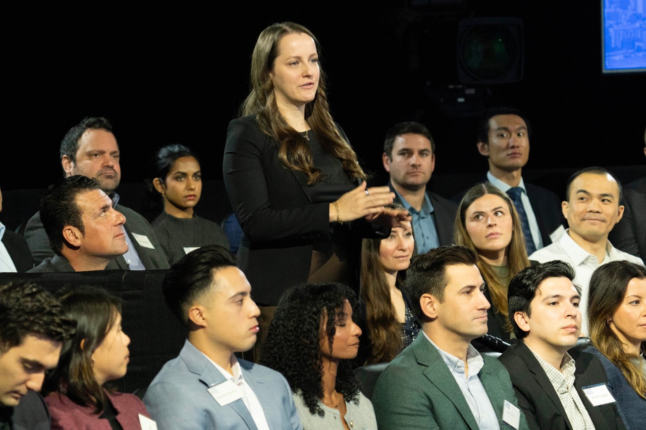 AIG colleagues in California participate in a dialogue with Peter Zaffino
