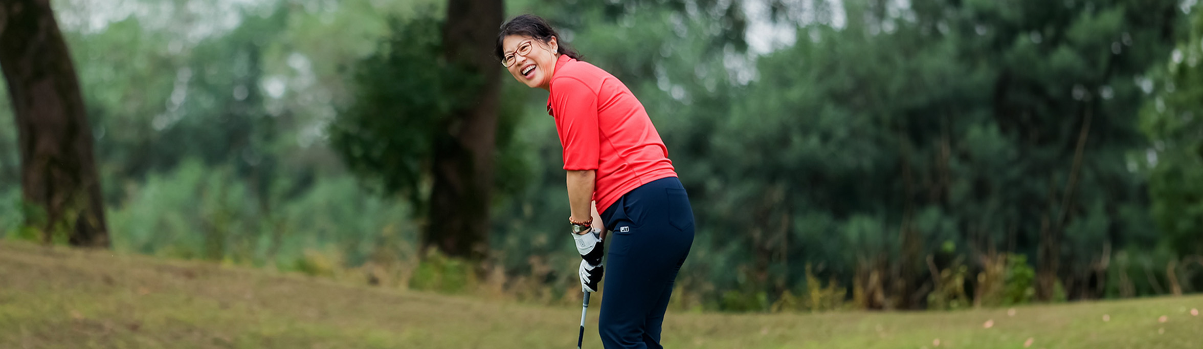 AIG Leaders on the golf course